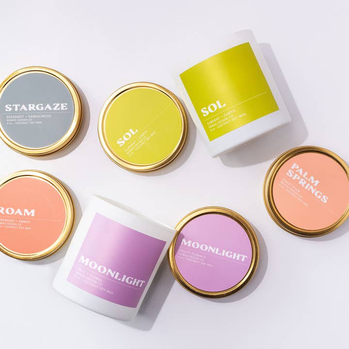 Nomad Design Co - Wholesale Jar/Filled Candle - Sol Candle1