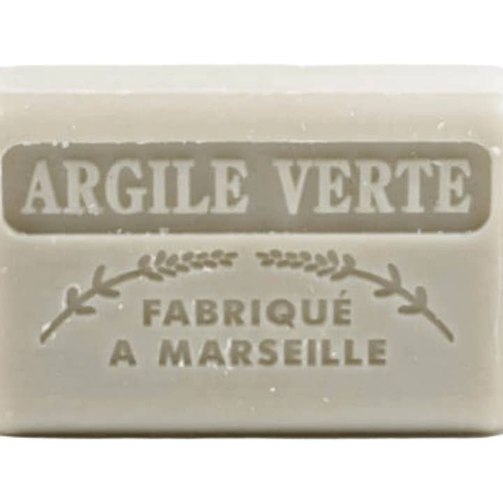 French Soap Wholesale - Wholesale Bar Soap - 125g Green Clay Wholesale French Soap