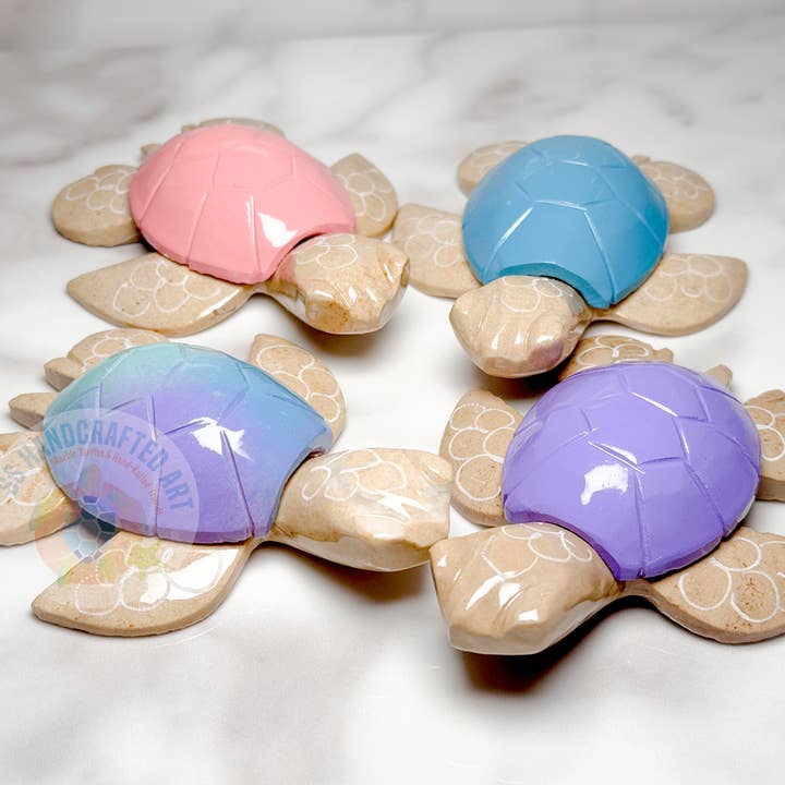 Tortuga de Mármol Costera 3,5" para venta al por mayor de SS handcrafted Art