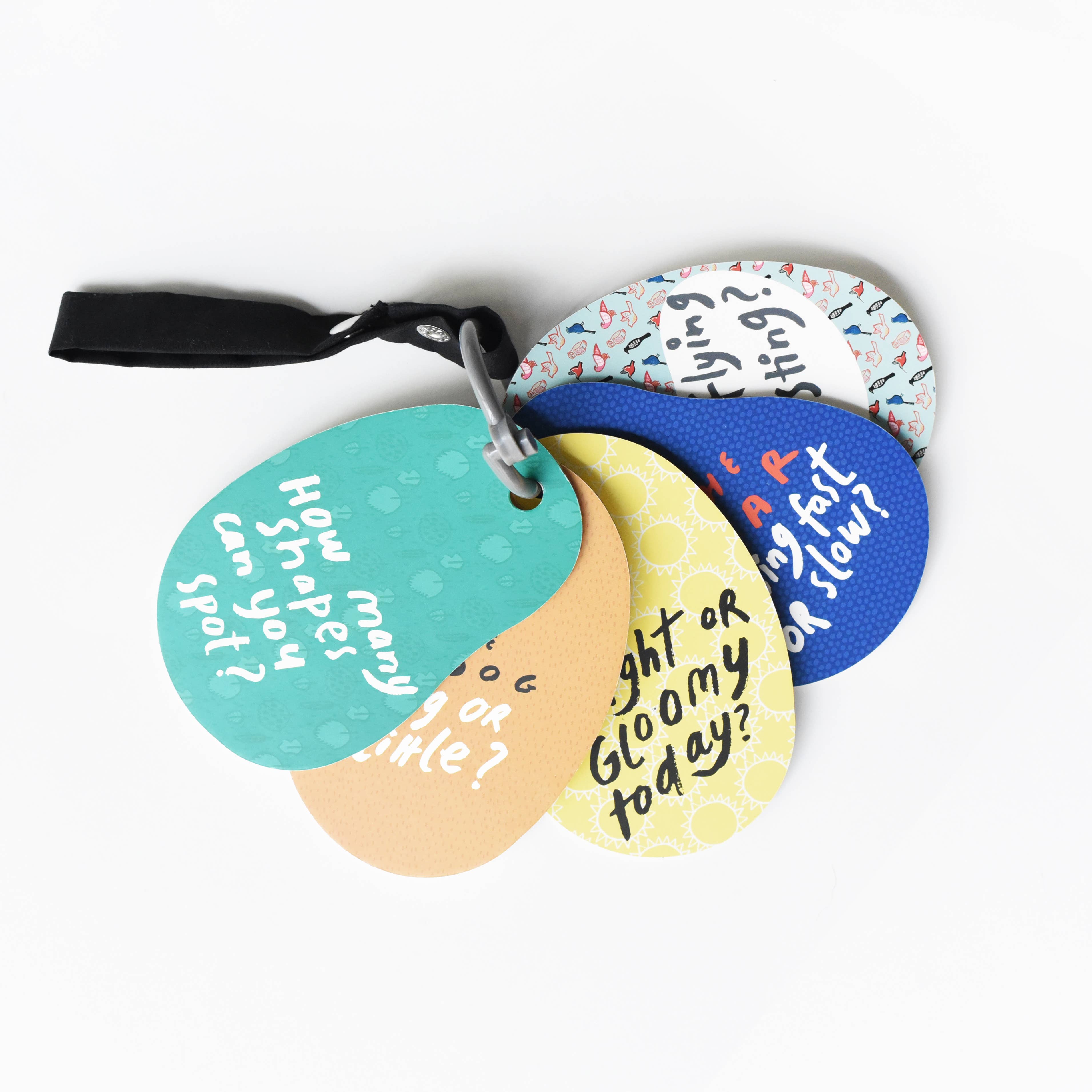 Wee Gallery - Vendita all'ingrosso Carte didattiche - Bambini e neonati - Carte per Passeggino - I See on a Walk2