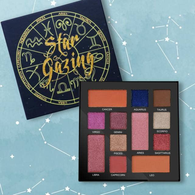 Efon International Corp. - Wholesale Eyeshadow palette - Star Gazing -12 Shade Duo-Finish Pigmented Eyeshadow Palette