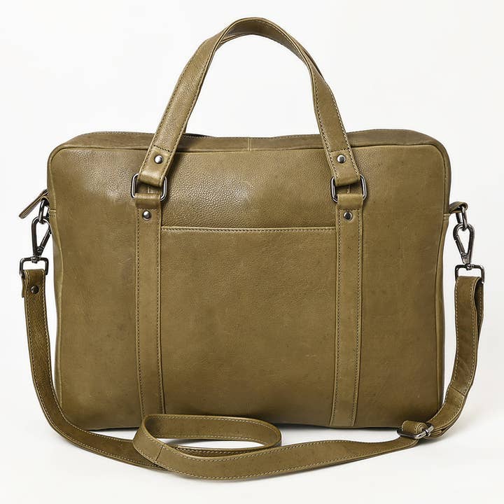 LS Western - Wholesale Briefcase - Women's - LC-ADBGM385D Briefcase Genuine Western Leather Women Bag1