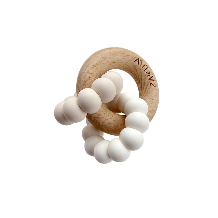 Zakuw - Wholesale Teether (Not Clip-On) - Baby - Sedna teething ring - wood & silicone