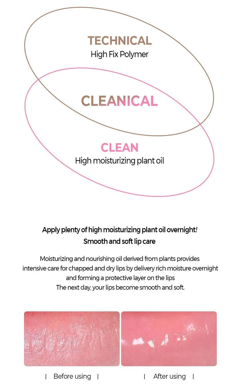 Best Beauty Group - Vente Soin/masque pour les lèvres - KLAVUU Masque Baume de Nuit Nourrissant pour les Lèvres à la Noix de Coco4