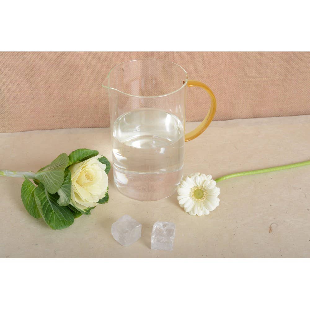 AULICA - Wholesale Pitcher - Glass pitcher with yellow handle 1.5l1
