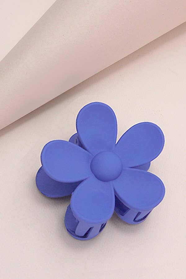 JOSSLYN by wall to wall - Wholesale Hair Clip - Women's - OVERSIZE MATTE FLOWER HAIR CLAW CLIPS | 40H45914