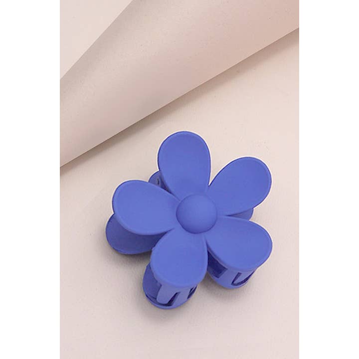 JOSSLYN by wall to wall - Wholesale Hair Clip - Women's - OVERSIZE MATTE FLOWER HAIR CLAW CLIPS | 40H45914