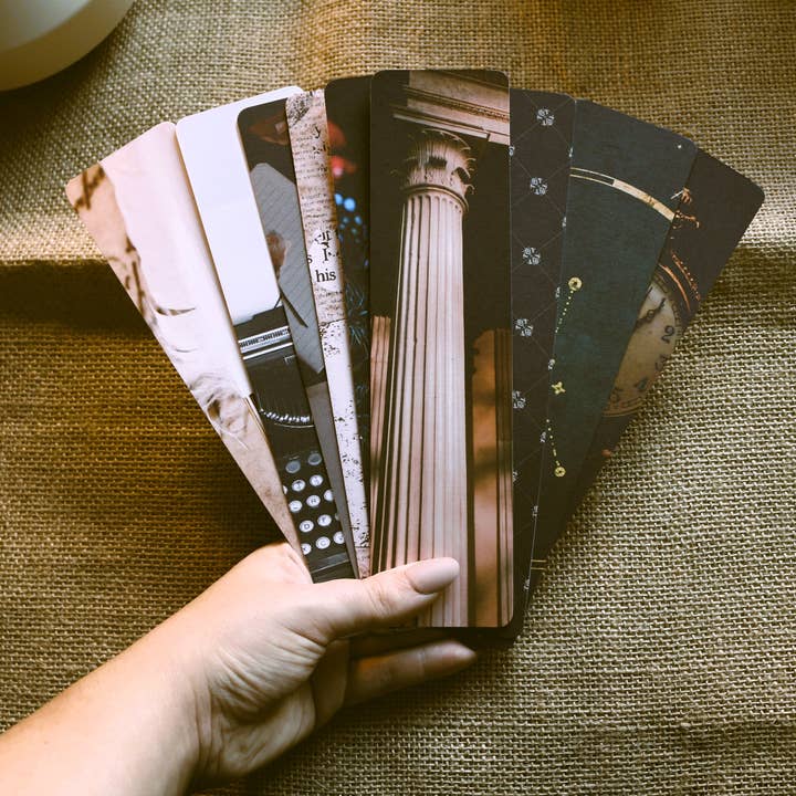 Dark Academia Aesthetic Bookmarks for wholesale by EK Print and Design