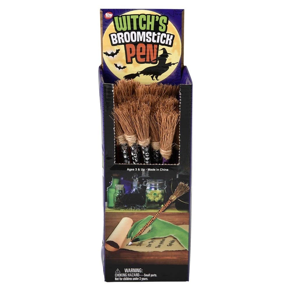 La Luna Bella - Toys – Brinquedo clássico - Crianças por atacado – Caneta Vassoura de Bruxa 8,5" - LLB Toys3