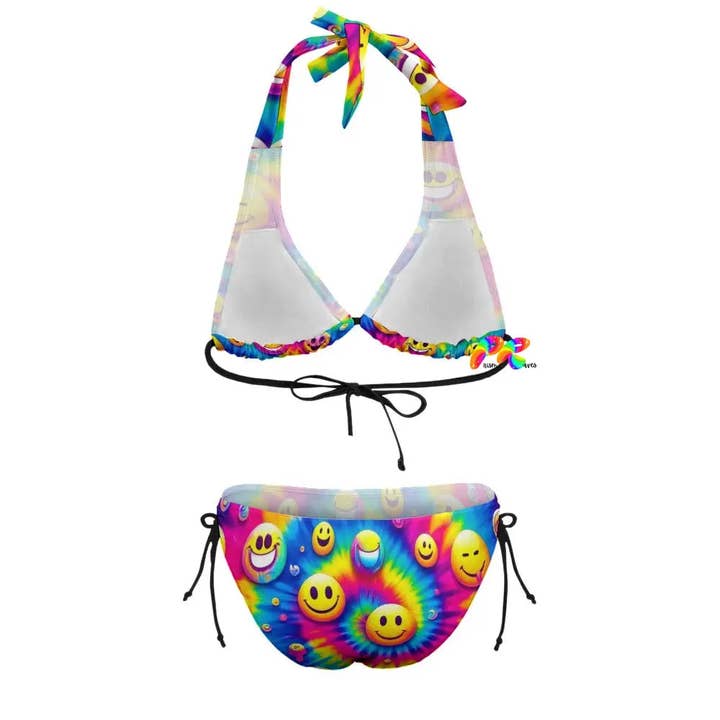 Wit Eternal Joy Rave Bikini in grote maten voor groothandel op Faire3