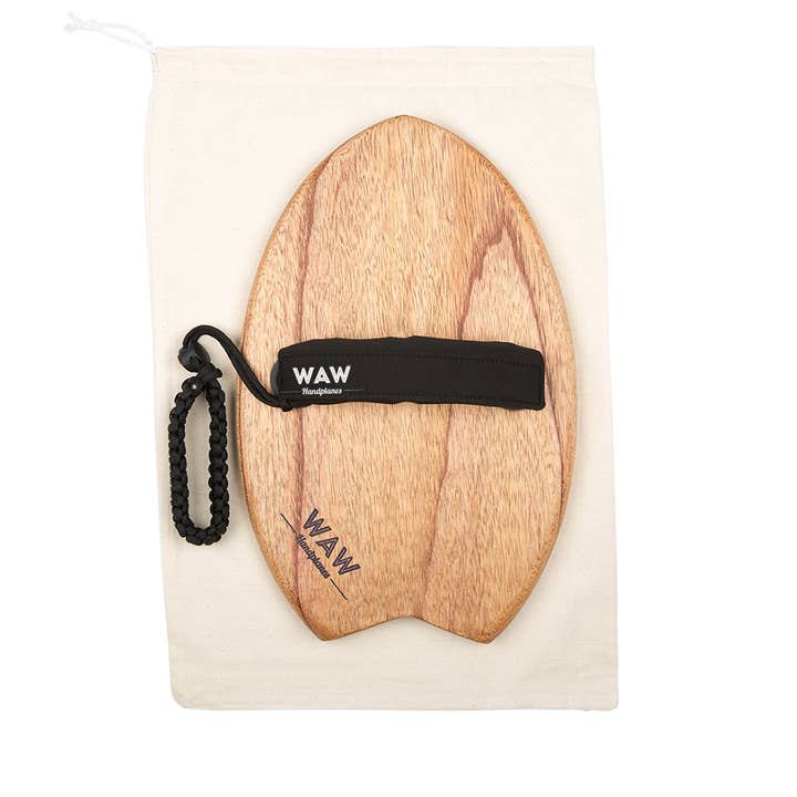 WAW Handplanes - Wholesale Sporting Accessories - Body Surfing Handplane - Beach Accessory - TIMBER - NAKED2