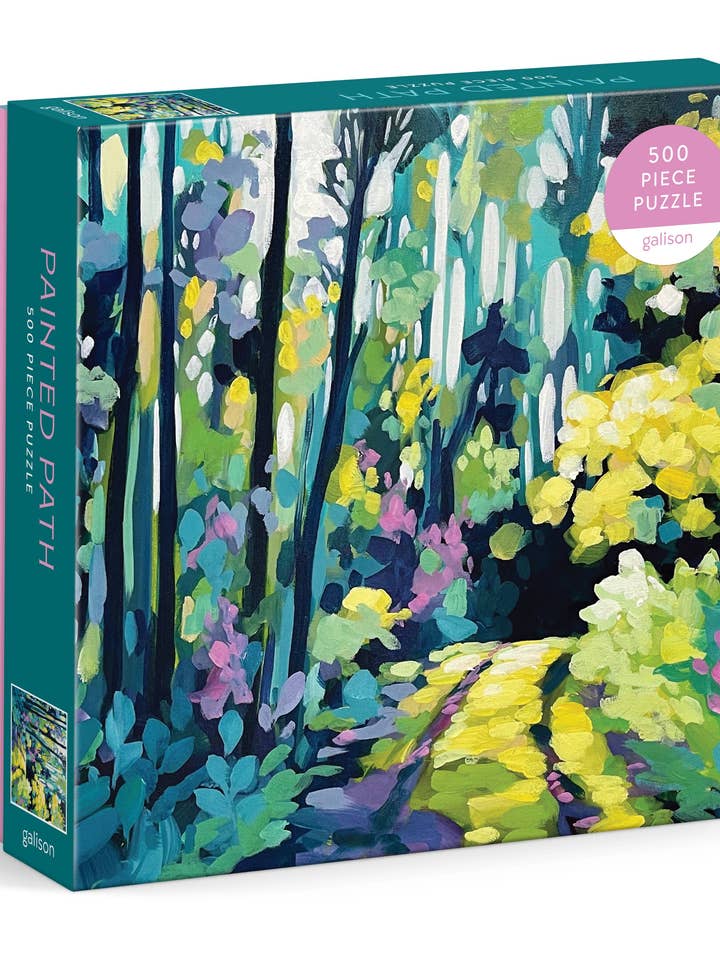 Painted Path 500 Piece Puzzle for wholesale by Chronicle Books