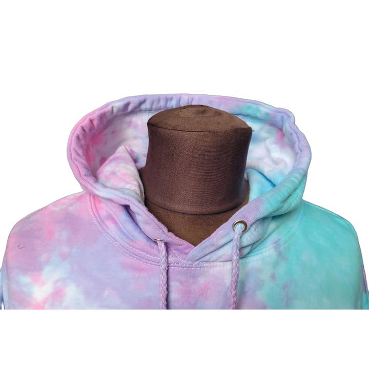VeEco Gifts - Wholesale Hoodie - Unisex - Hand-Dyed Scrunch Tie Dye Hoodie – Pastel Hues2