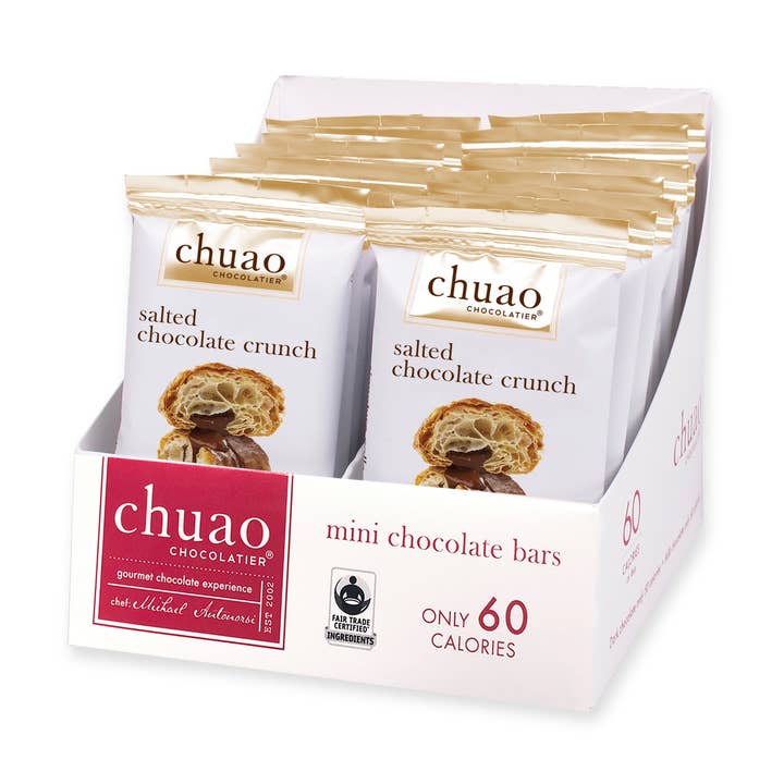 Salted Chocolate Crunch - Caddie Mini Bar and other Purchase Wholesale pastille chocolatbarn. Free Returns & Net 60 Terms on Faire trending on Faire.