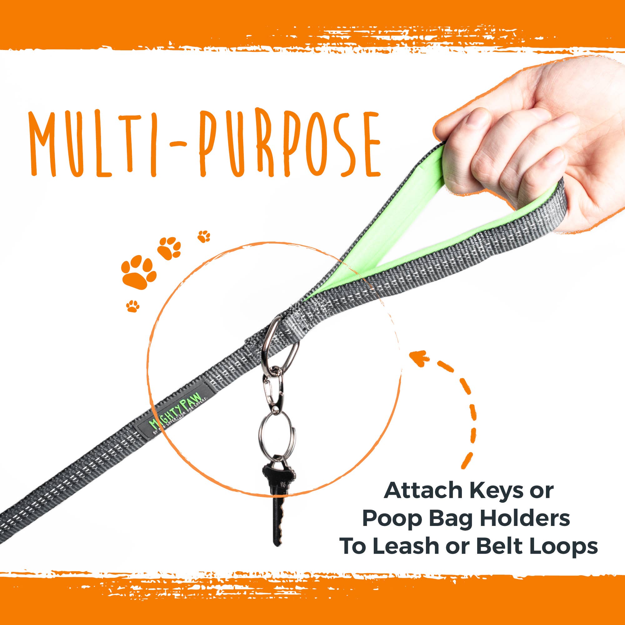 Mighty Paw - Venta al por mayor Colgante - Gatos y perros - Mighty Paw Dog Etiqueta Mosquetón Clips (3 unidades)7