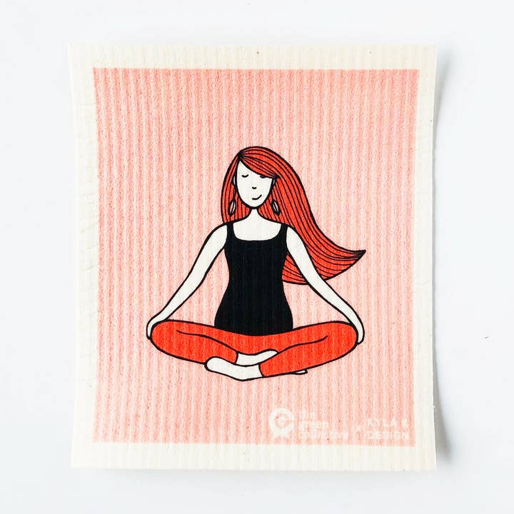 Zen Swedish Dishcloth Spruce for wholesale by The Green Collective