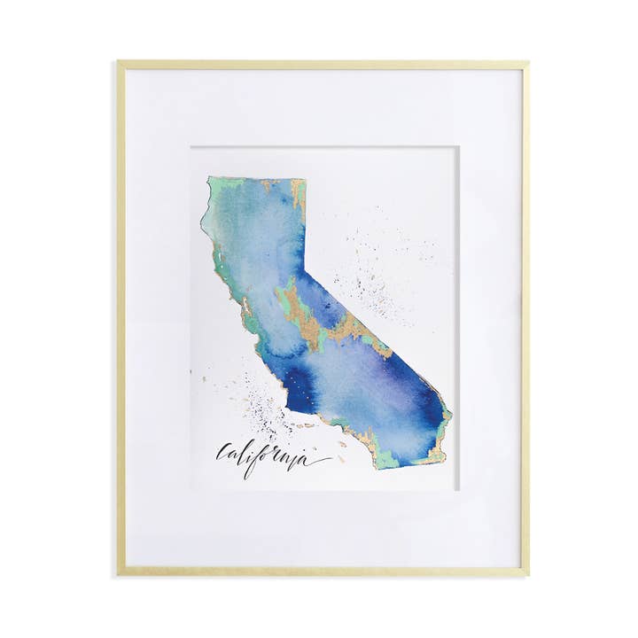 Whitney Winkler - Wholesale Art Print - California (Dark) Print0