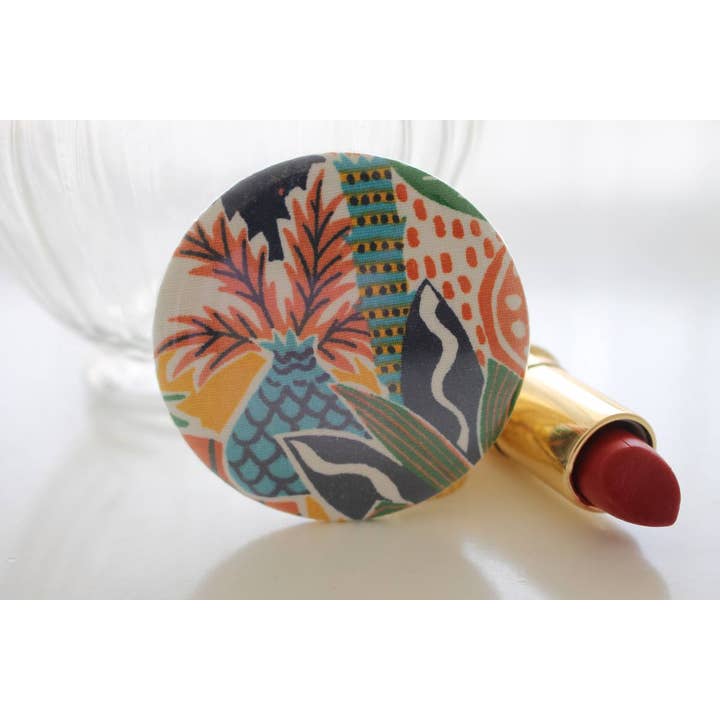 Bella granola white pocket mirror for wholesale by Sabrina Trefle