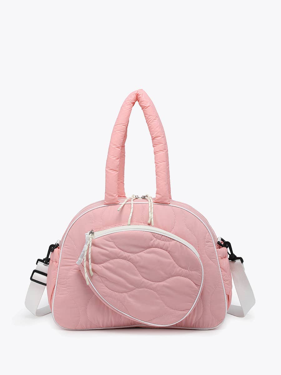 Jen & Co. - Wholesale Sports Bag - Unisex - CL2724 Banks Pickleball Two-Tone Duffle Bag2