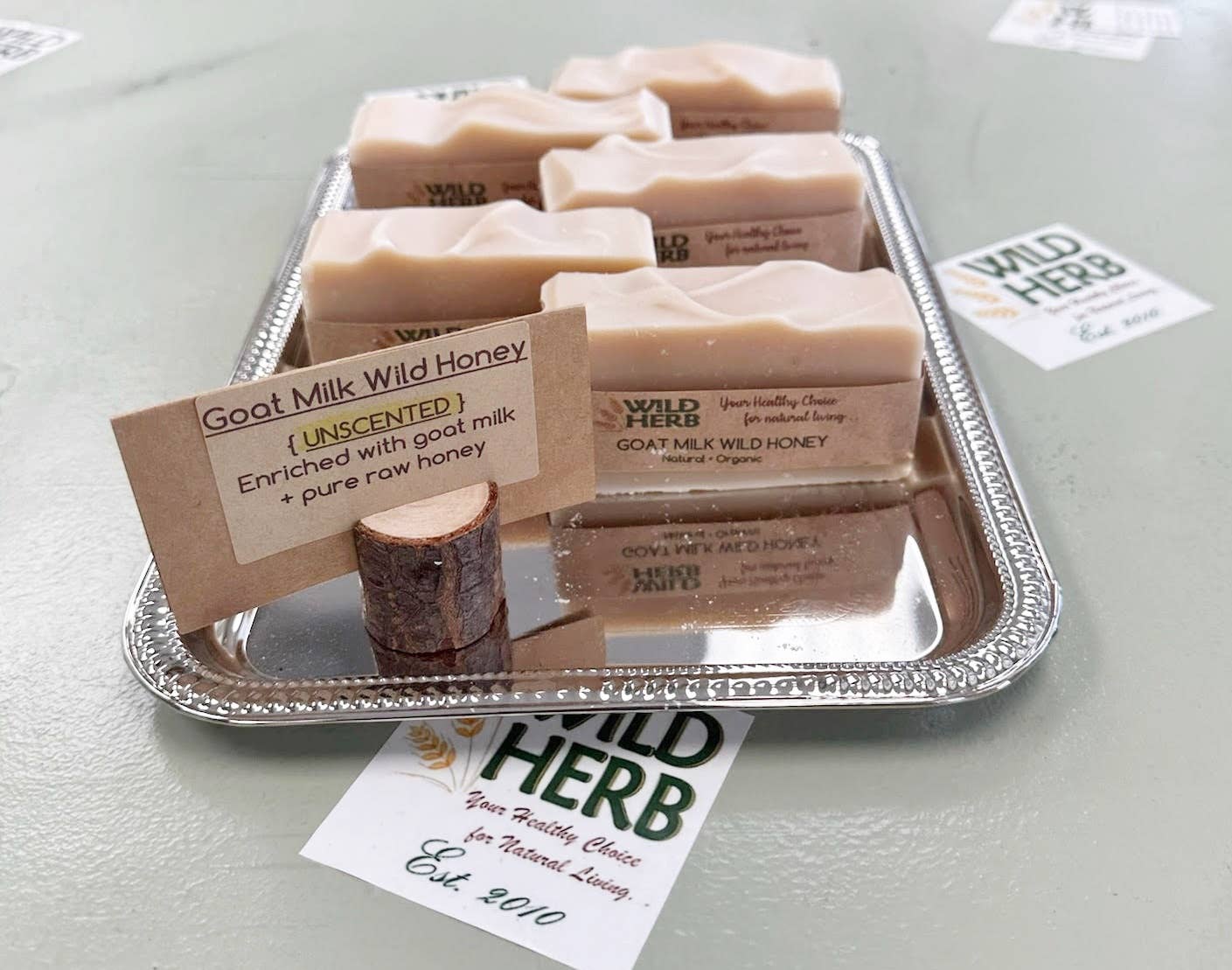 Wild Herb Soap Co - Wholesale Bar Soap - Goat Milk & Honey | Creamy Natural Soap Bar Nut Free Product3