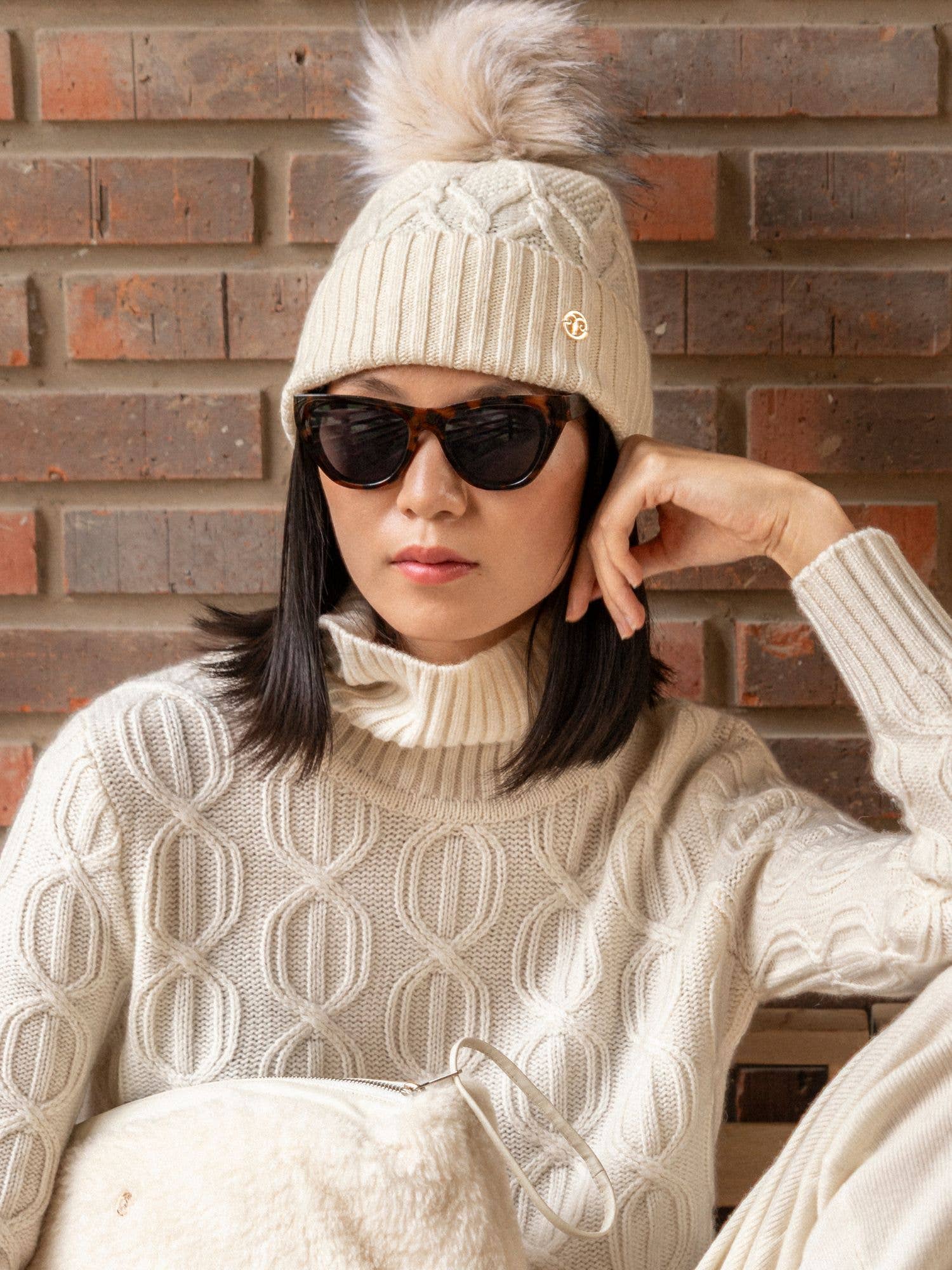 Bel Cashmere S.C. - Wholesale Knit Sweater - Women's - Jersey Alex de cashmere blanco2