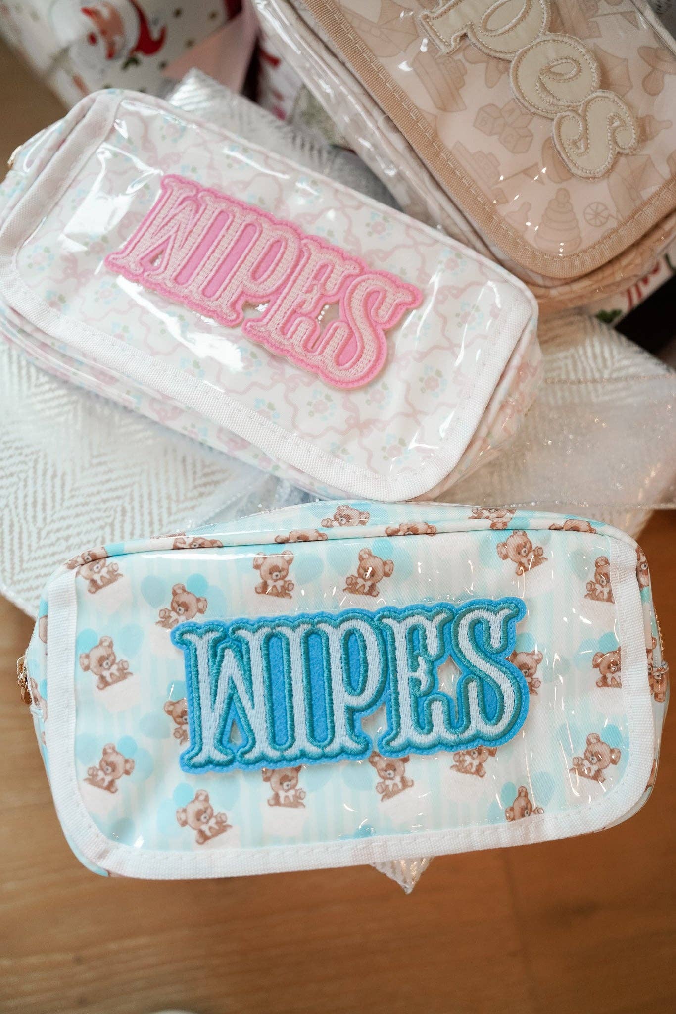 KENZKUSTOMZ - Wholesale Wet/Dry Bag - Kids & Baby - Wipes Pouch - Clear Coat Bag10