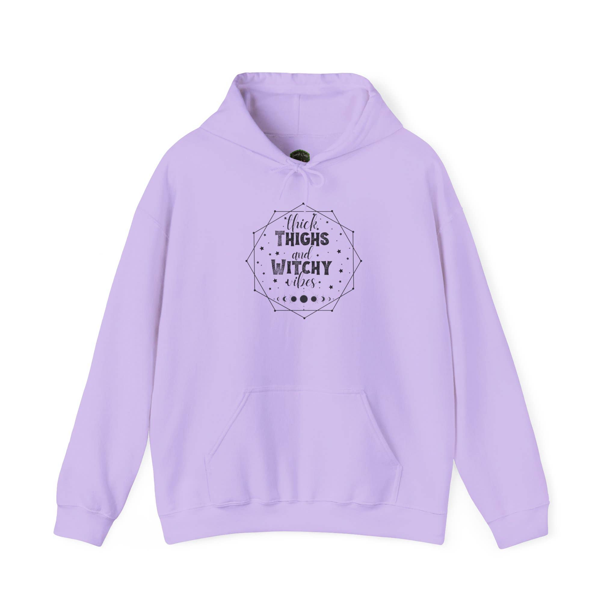 Laney's Castle - Wholesale Hoodie - Unisex - Thick Thighs & Witchy Vibes Hoodie | Plus Size3