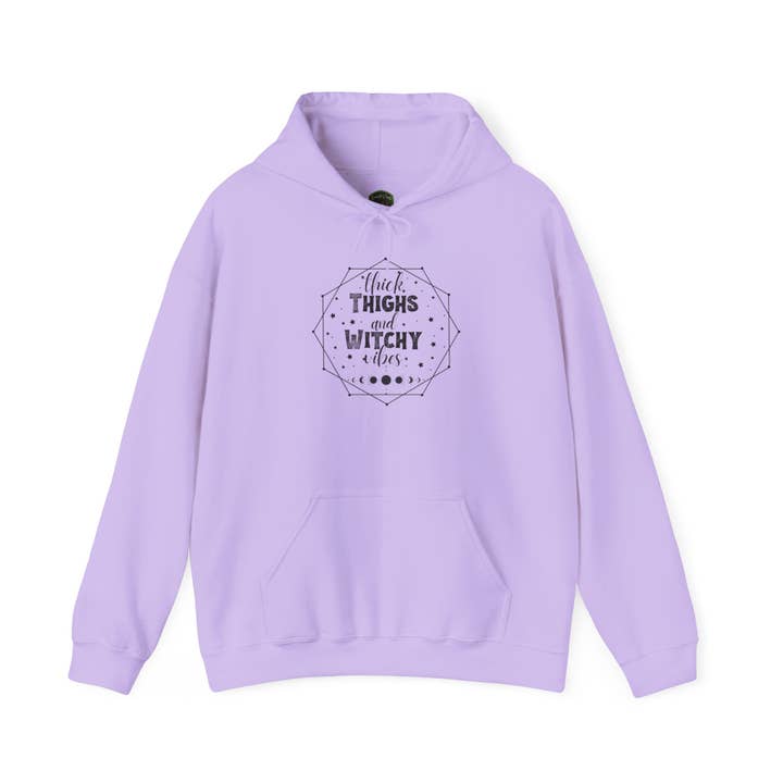 Laney's Castle - Wholesale Hoodie - Unisex - Thick Thighs & Witchy Vibes Hoodie | Plus Size3
