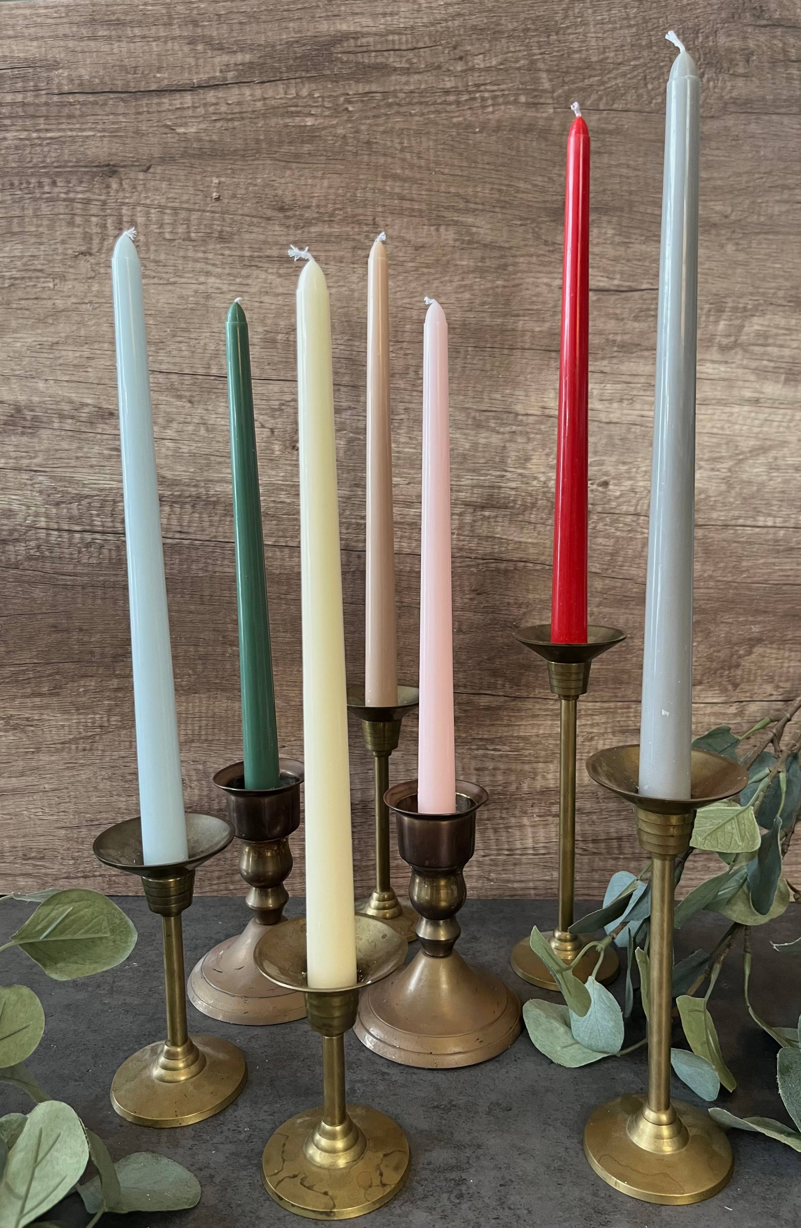 Acute Designs - Wholesale Taps toelopende kaars/kandelaar - Set van vier taps toelopende kaarsen, kandelaars, vakantie-, boho-decor1