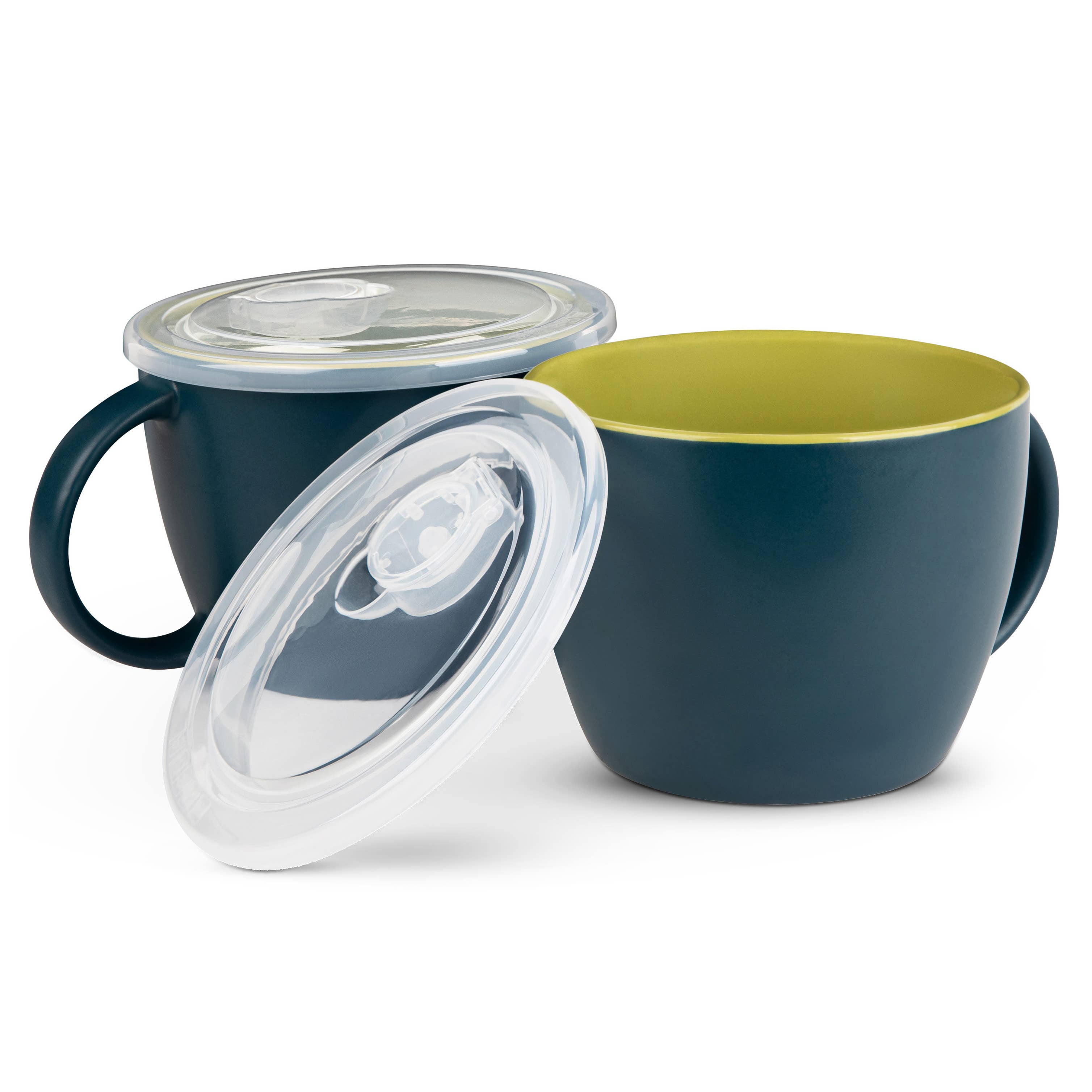 Kook - Wholesale Bowl - Kook Ceramic Soup Mugs, 25 oz, Set of 20