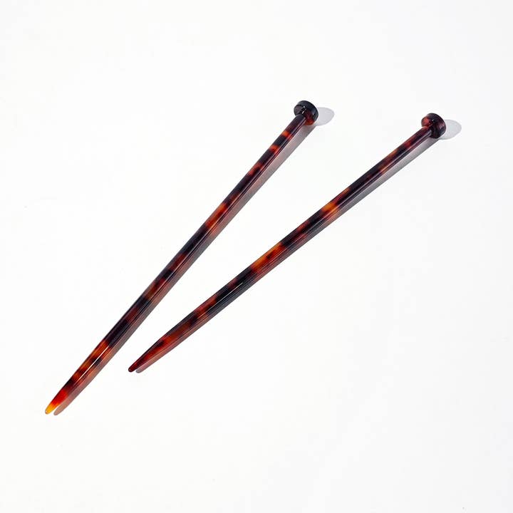 Knitting Needle Hair Stick Set for wholesale by Hey Ricochet
