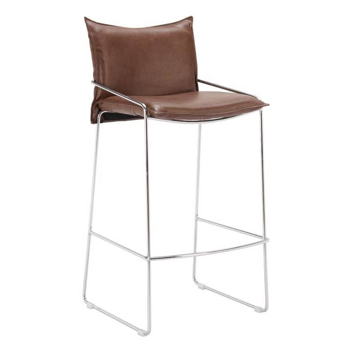 Pola Faux Leather Barstool for wholesale by LOOMLAN