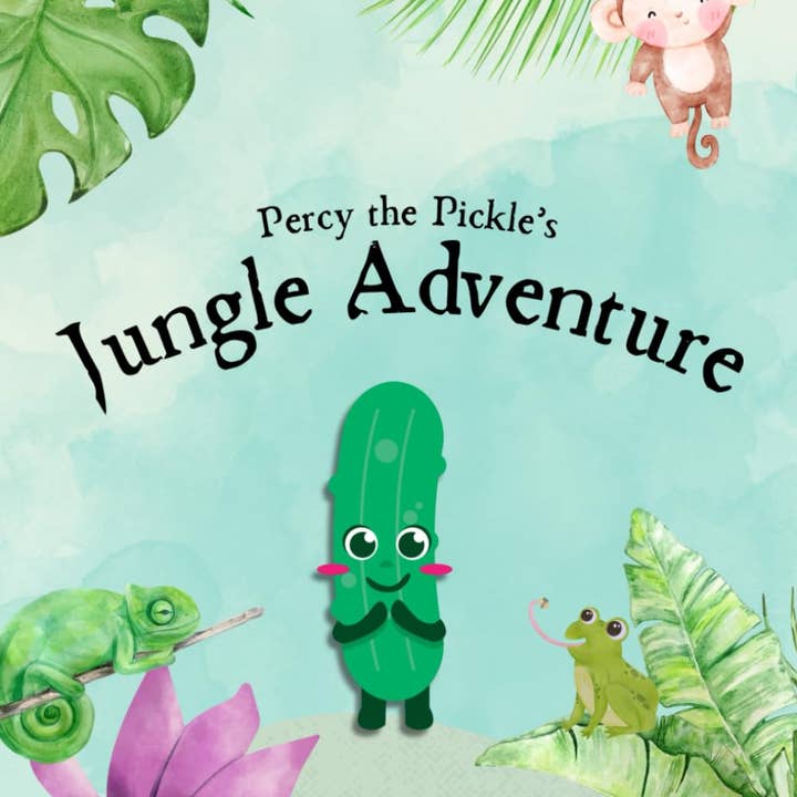 Yarrows Bloom - Wholesale Preschool Book (3-5) - Percy the Pickle’s Jungle Adventure - Children’s Book