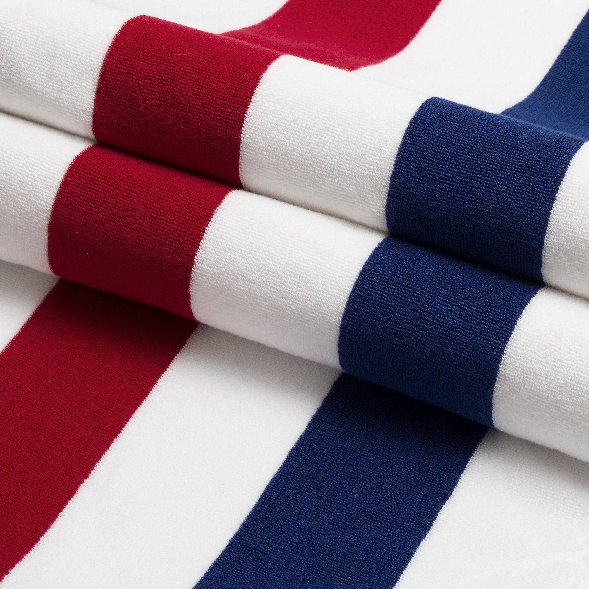 Laguna Beach Textile Company, LLC - Wholesale Beach Towel - Oversize Plush Cabana Towel  - Red, White and Blue4