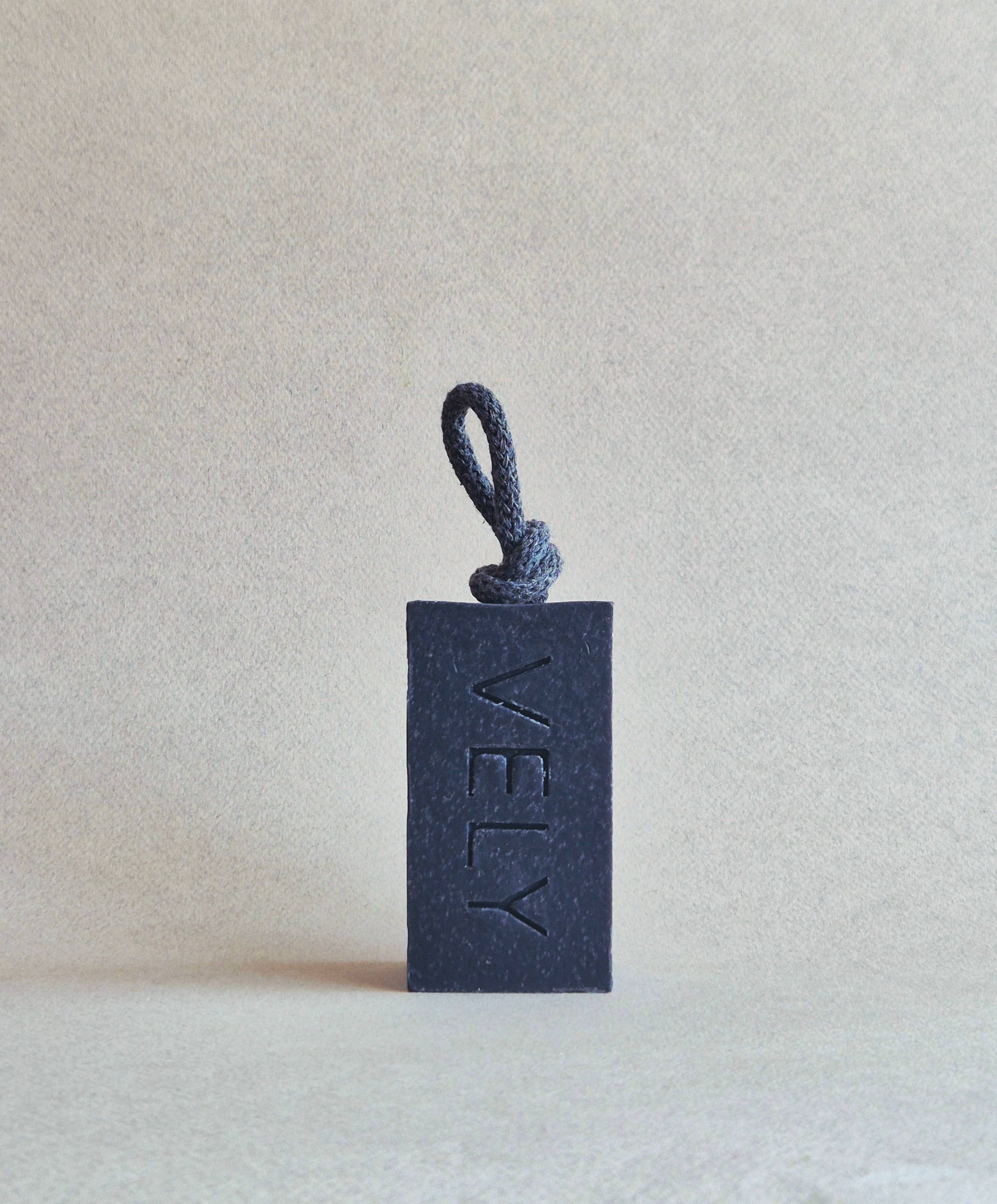 The Vely Soapery - Wholesale Bar Soap - Natural Handmade Soap On A Rope “Black Rose"1