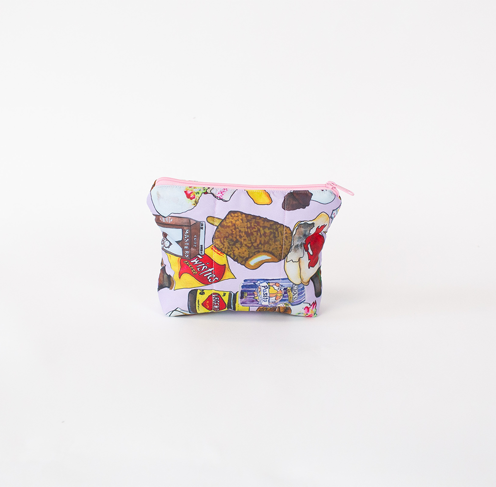 Big Bite Studios – wholesale Påse - Dam – HAPPY POUCH CLUB — LITEN ZIPPY PUFFY POUCH2