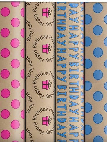 Eco-friendly Simply FSC™ sustainable wrapping paper (12) for wholesale by The Unique Paper Company