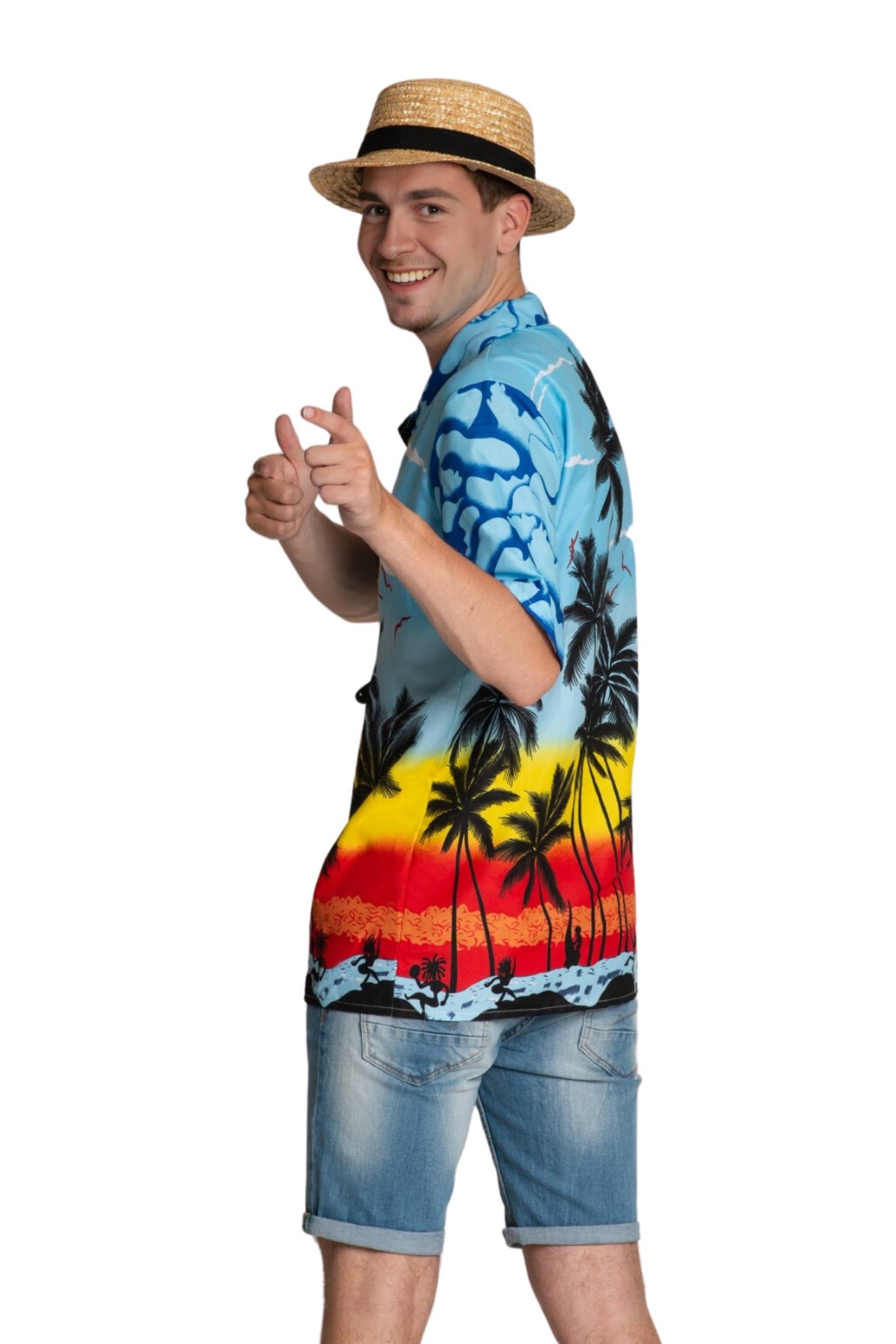 Partychimp - Wholesale Button Down Shirt - Men's - Hawaii Shirt Paradise3