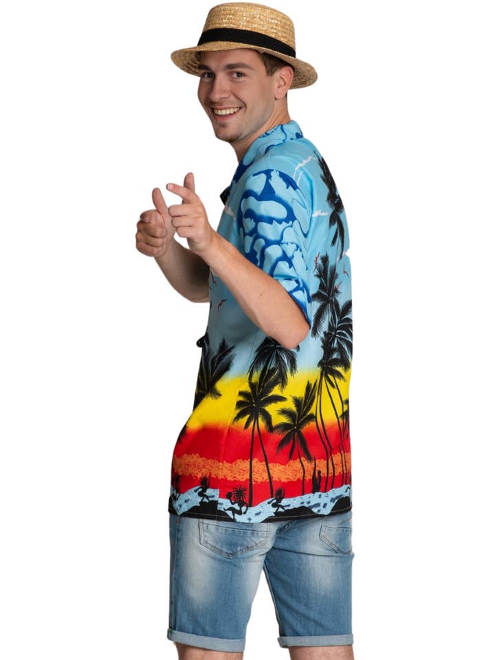 Partychimp - Wholesale Button Down Shirt - Men's - Hawaii Shirt Paradise3