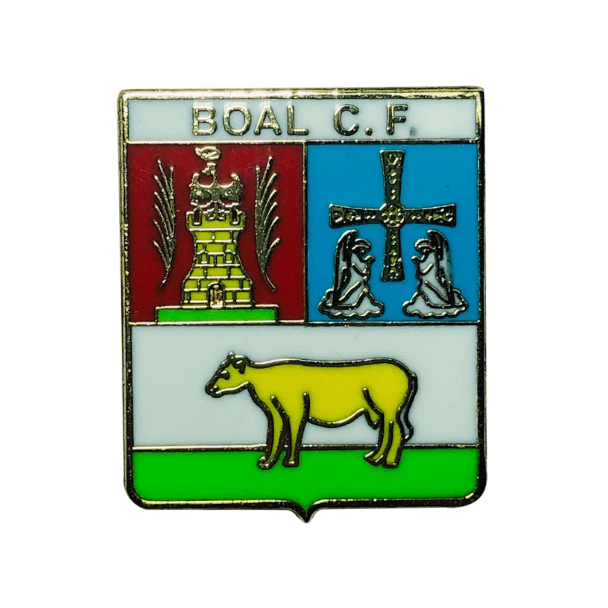 Astur Pins - Wholesale Lapel Pin/Button - Pin - Soccer - Boal C.F. - Asturias - Spain
