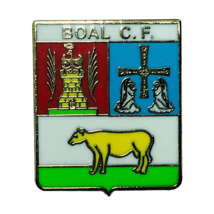 Astur Pins - Wholesale Lapel Pin/Button - Pin - Soccer - Boal C.F. - Asturias - Spain0