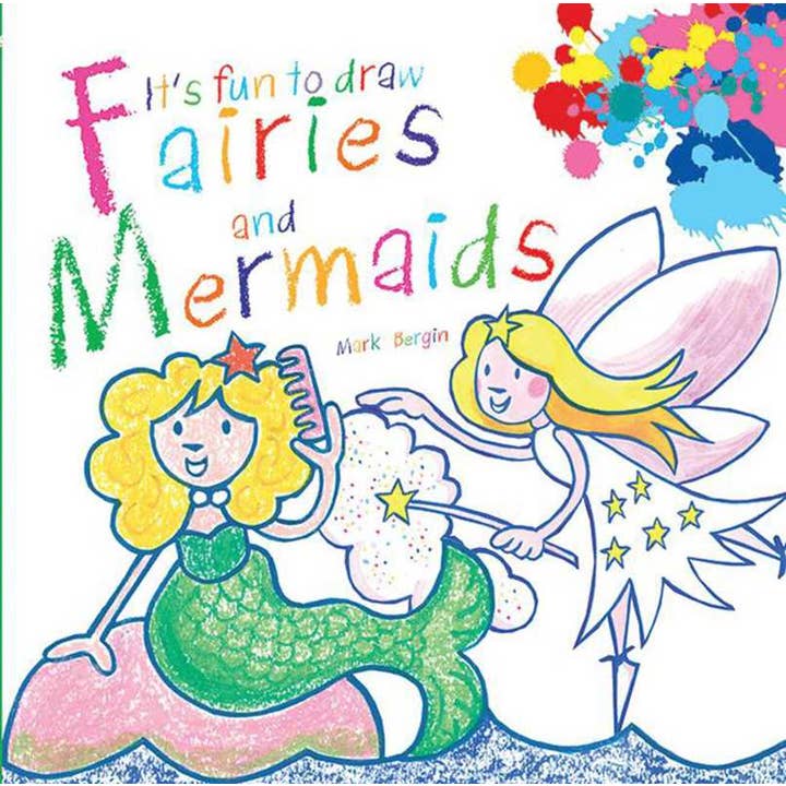 It's Fun to Draw Fairies and Mermaids by Mark Bergin for wholesale by Simon & Schuster