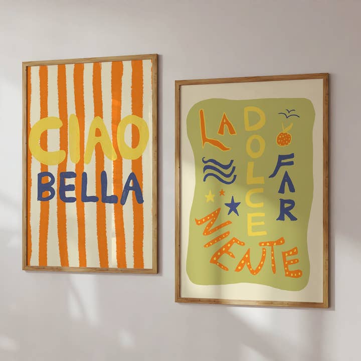 Studio Dolci - Wholesale Poster - POSTER CIAO BELLA6