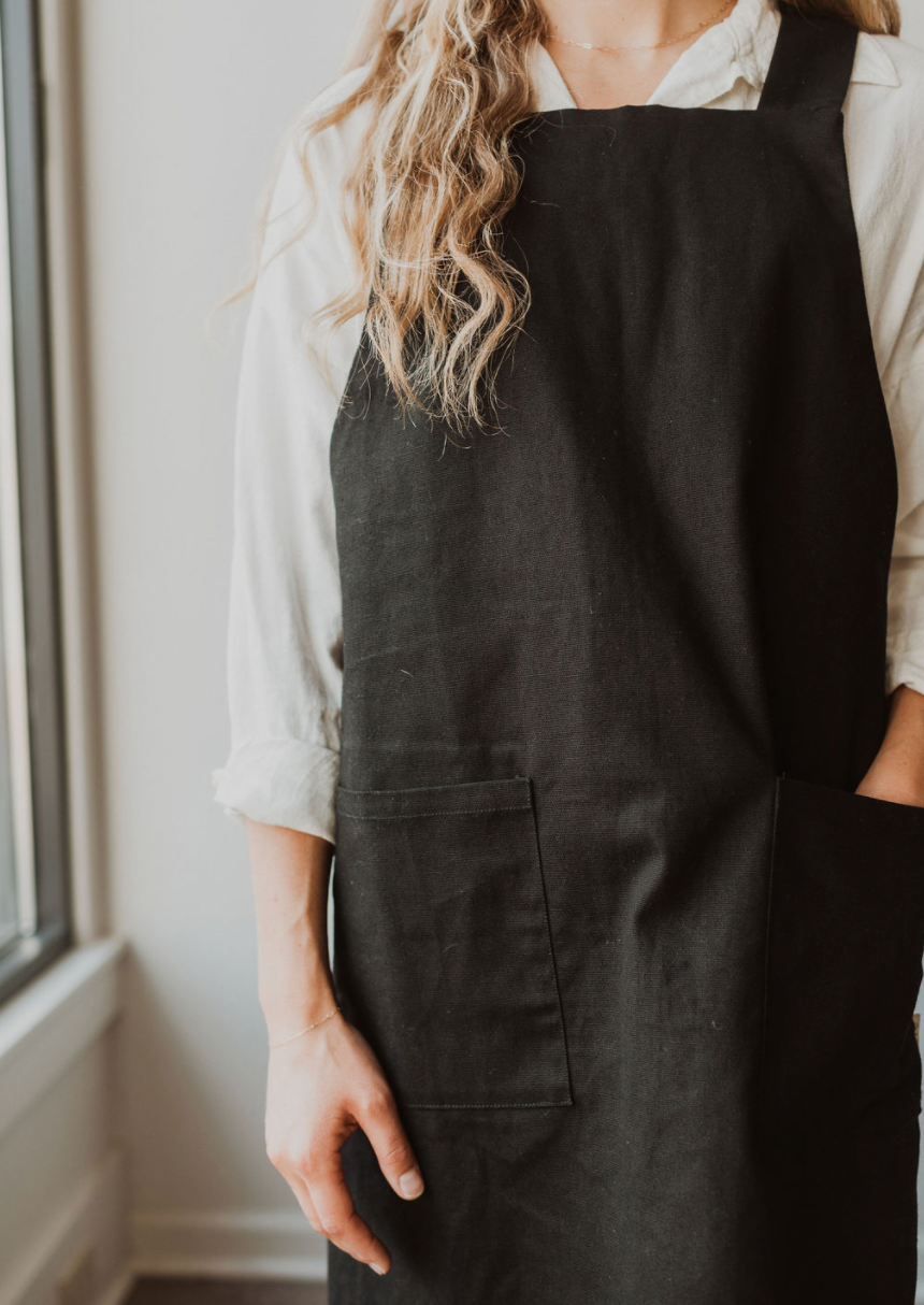 The Adorn Co. - Wholesale Apron - Canvas Crossback Apron9