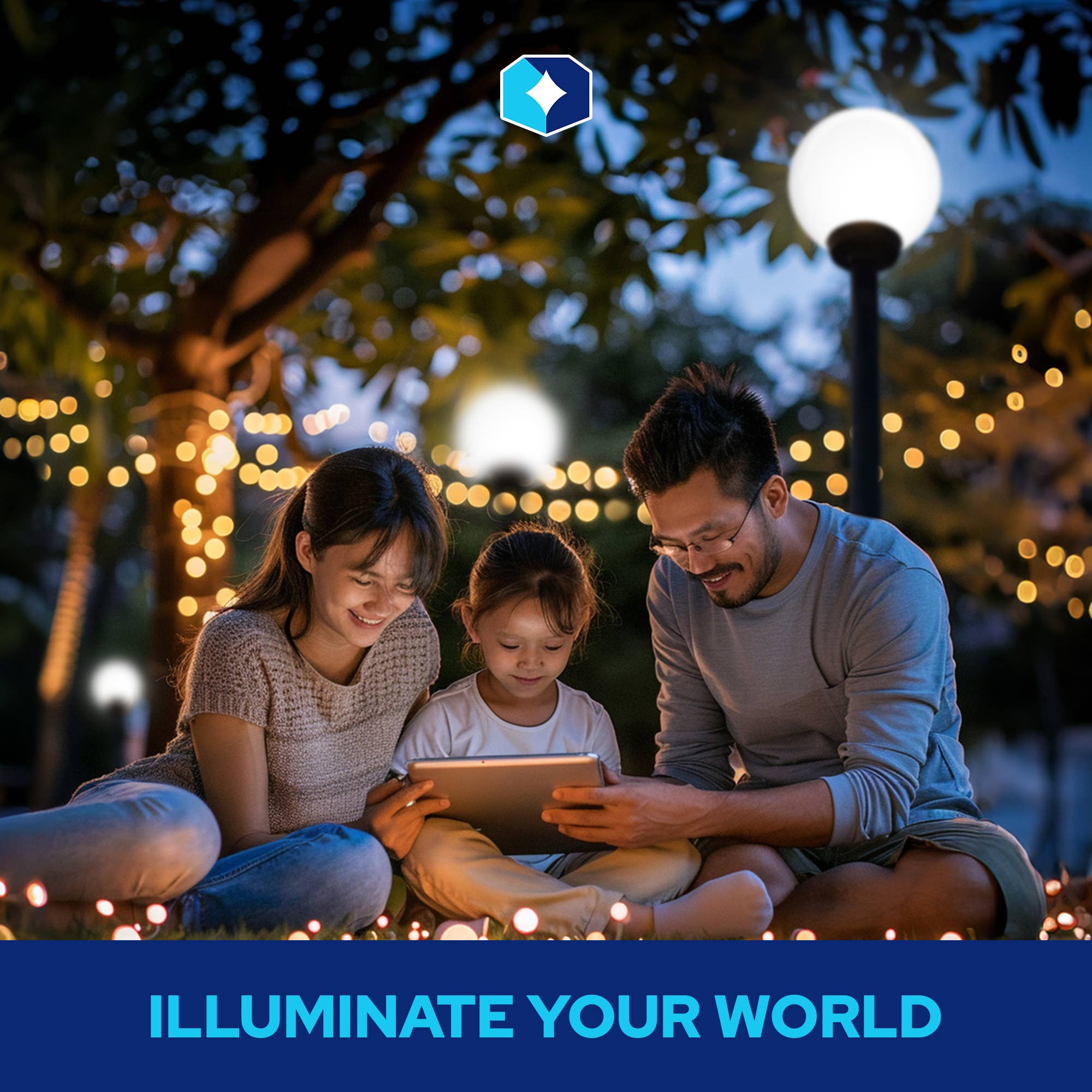 KastLite – Luz de exterior/de relva por atacado – Cobertura de Luz Exterior para Poste de Lâmpada Acrílica KastLite de 6"10