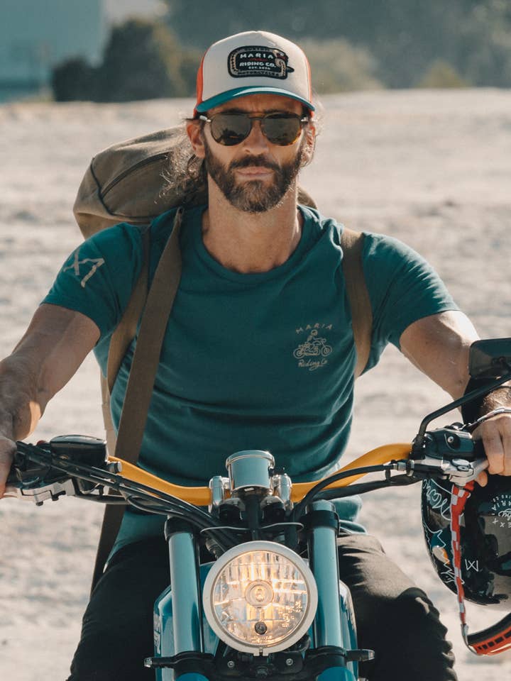 Camiseta - Vicious - Verde Petróleo para venta al por mayor de Maria Riding Company