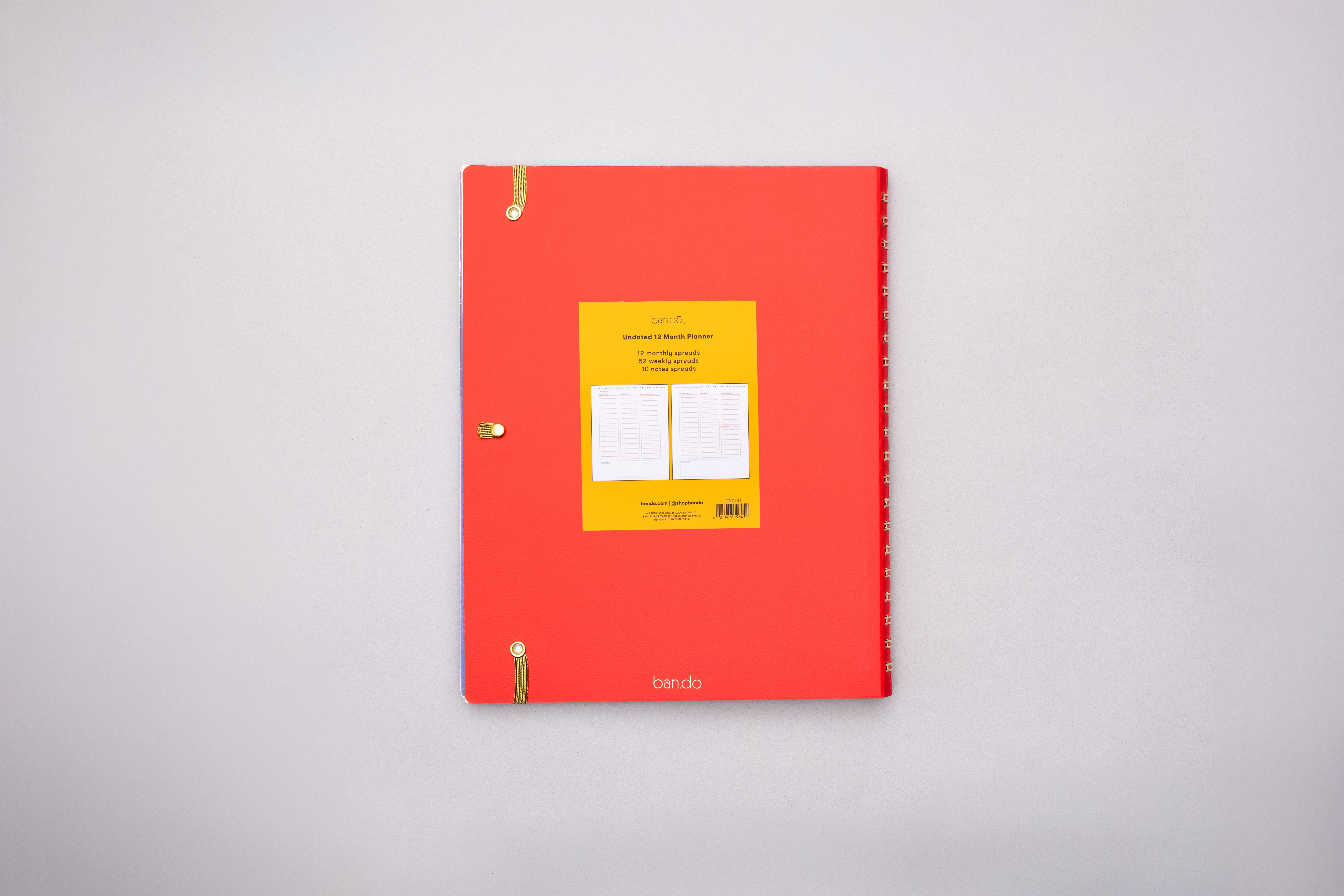 Ban.do - Wholesale Planner - Weekly Undated Planner (Semi-Concealed), Ready for Anything1