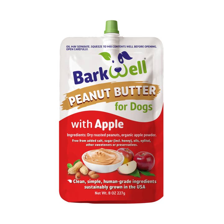BarkwellPet - Wholesale Pet Treats - Dog - Peanut Butter & Apple Squeeze Dog Treat