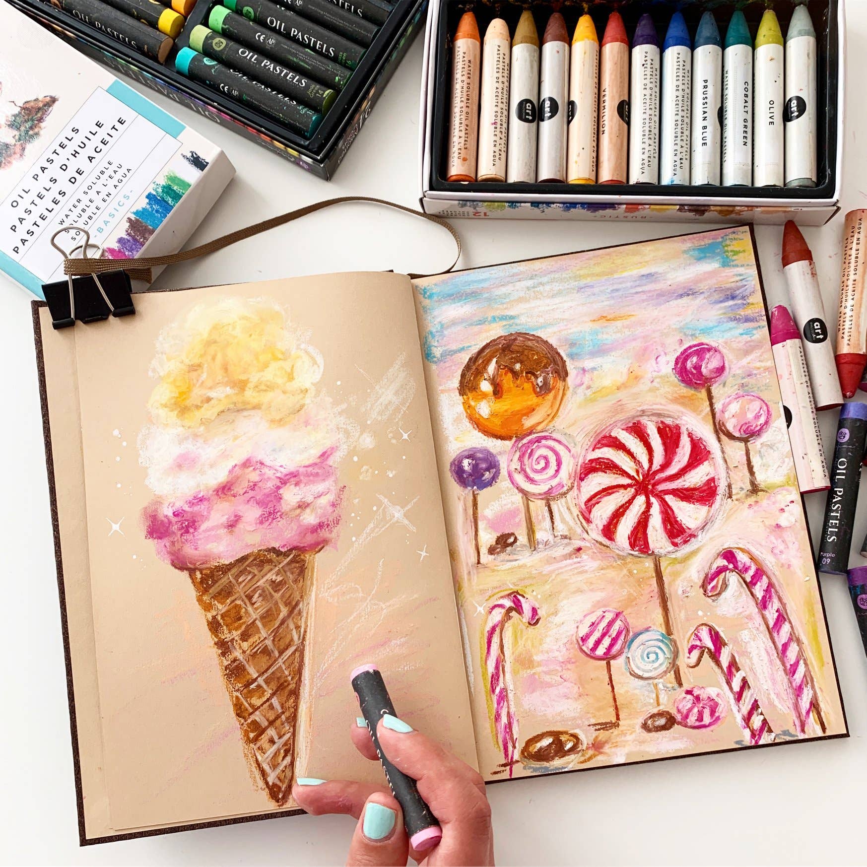 Art Philosophy - Wholesale Pastels - Soft Oil Pastels 6553505908022