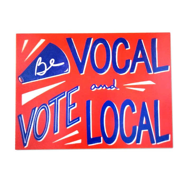 Sii Vocal, Vota Locale Cartoline GOTV, Set di 100 per la vendita all'ingrosso da parte di beve!